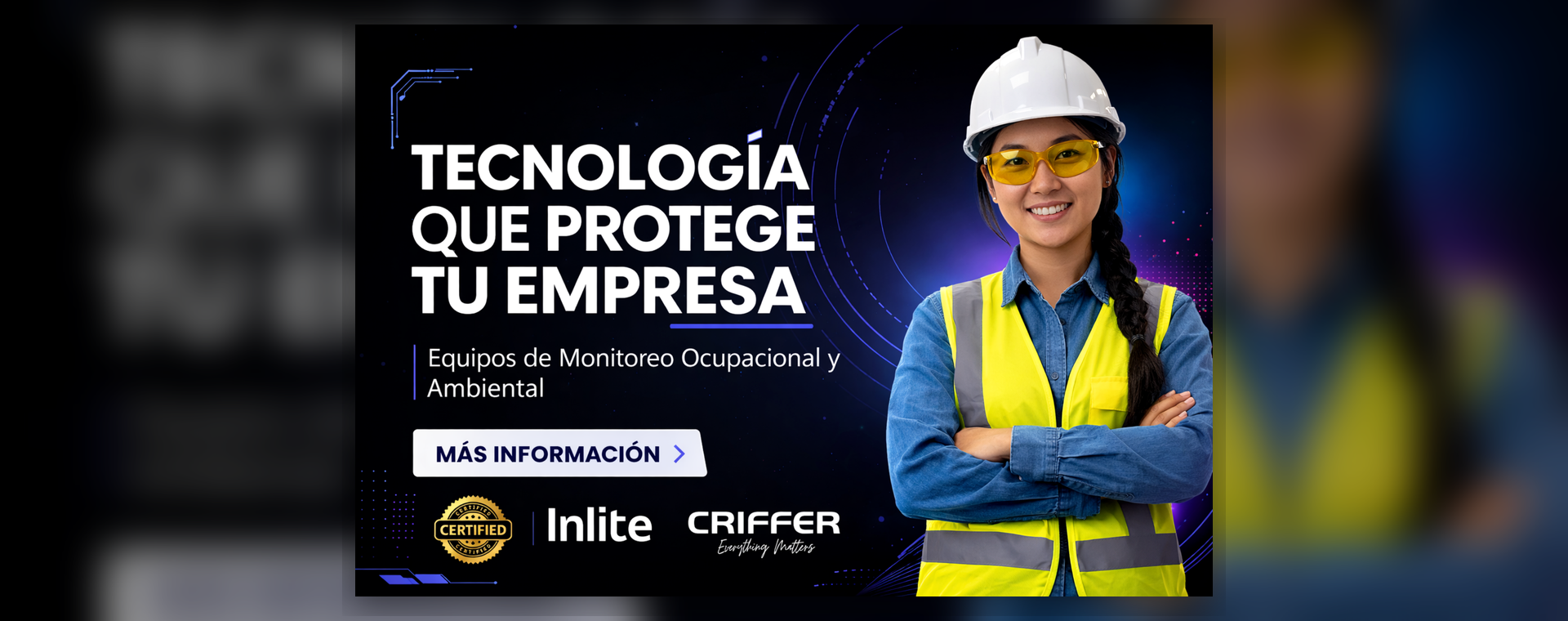 Tecnología que protege tu empresa, equipos de monitoreo ocupacional y ambiental